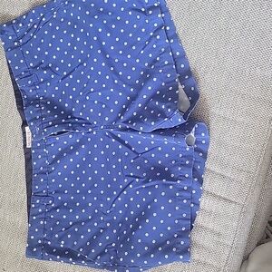 Blue and white shorts